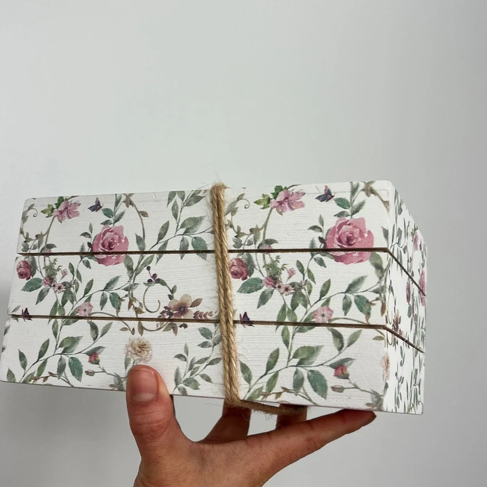 Floral Home Sweet Home Decorative Box